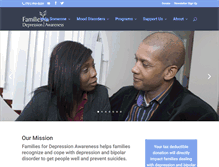 Tablet Screenshot of familyaware.org
